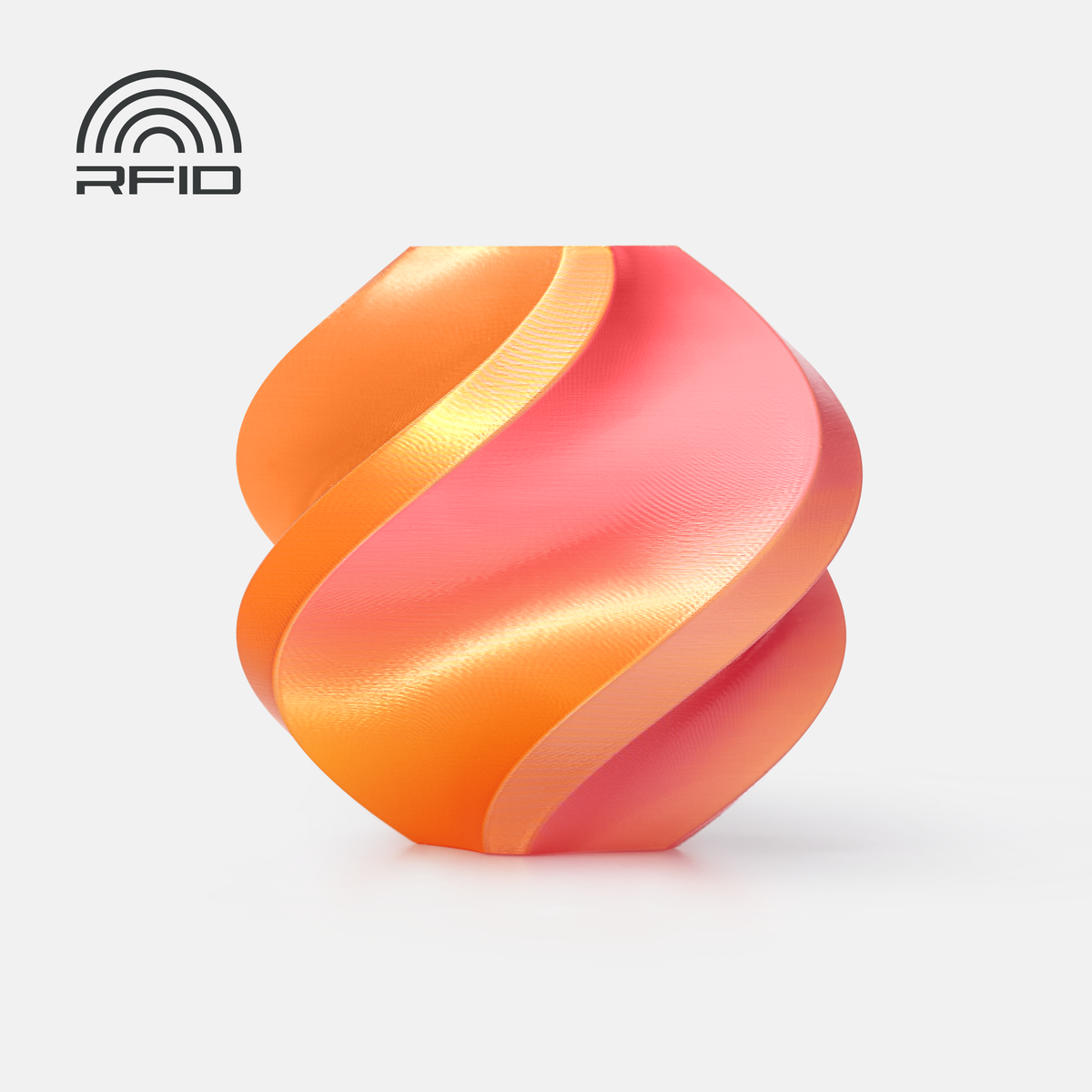 Bambu Lab PLA Silk Dual Color – Gilded Rose (Pink-Gold)