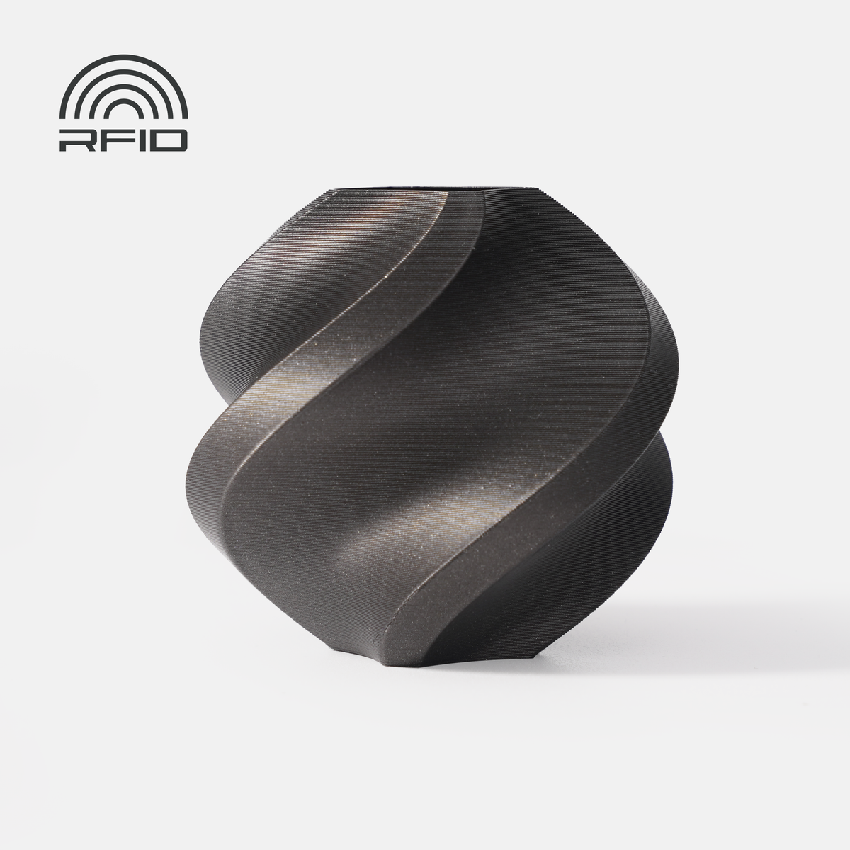 Bambu Lab PLA Metal – Iron Gray Metallic (13100)