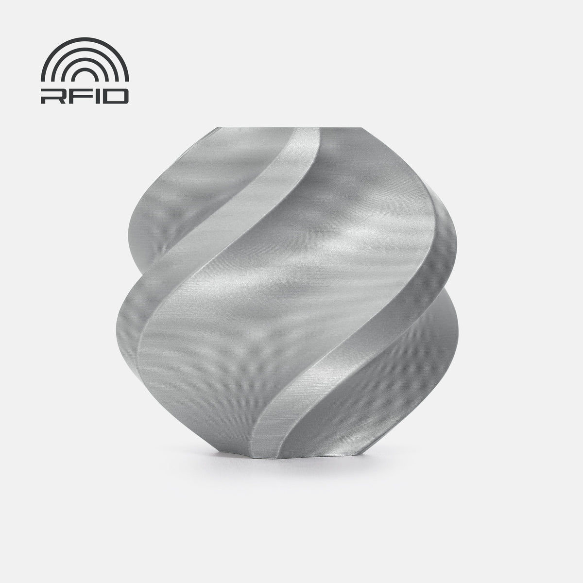 Bambu Lab PLA Basic Refill – Silver (10102)