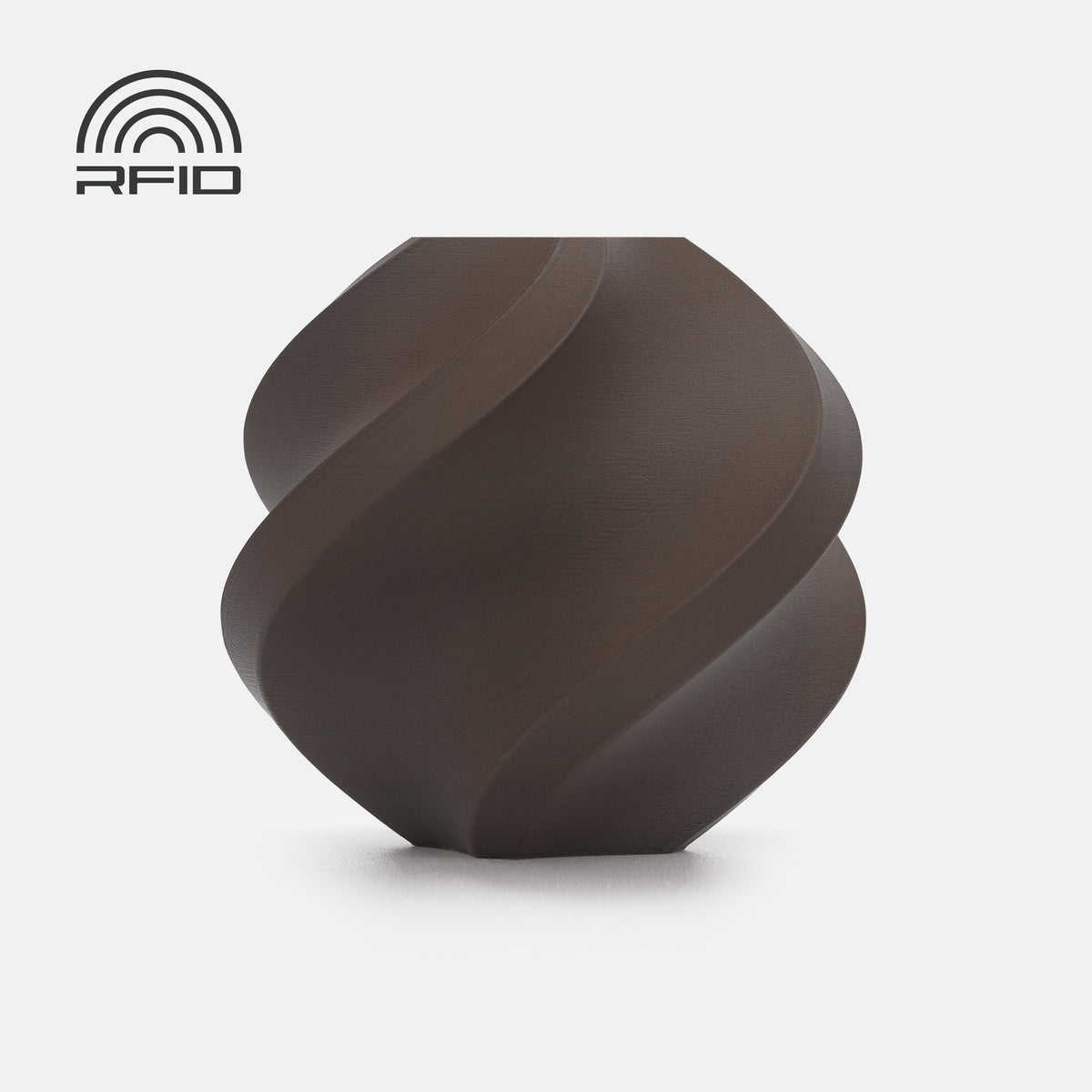 Bambu Lab PLA Matte – Matte Dark Chocolate (11802)