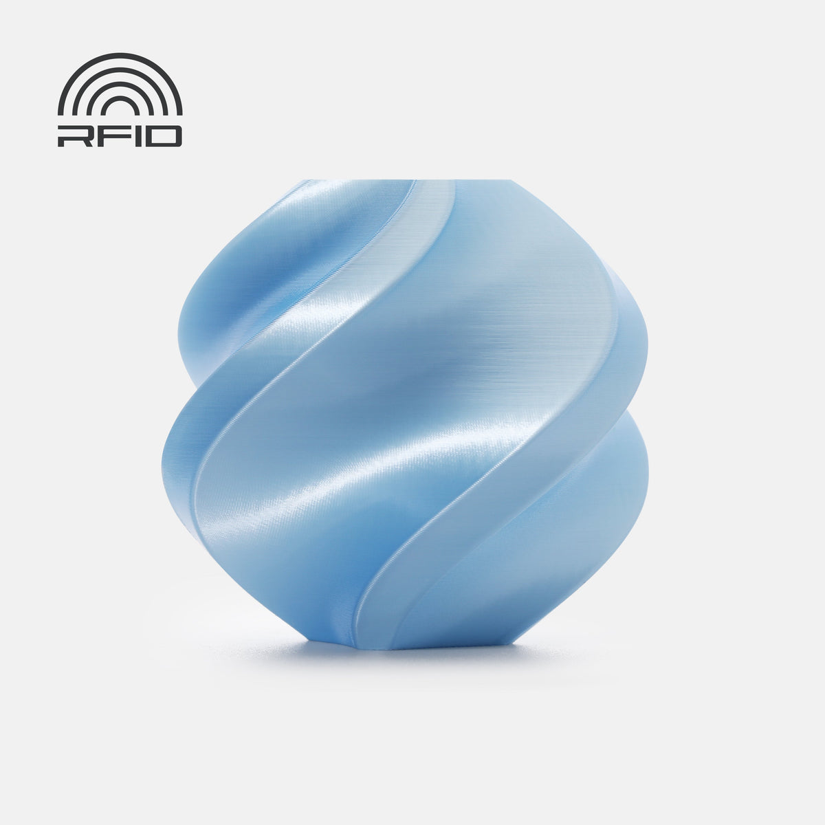 Bambu Lab PLA Silk+ – Baby Blue (13603)