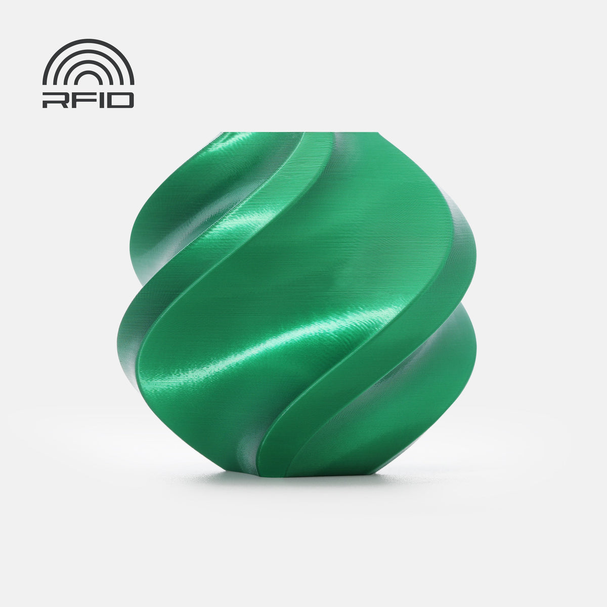 Bambu Lab PLA Silk+ – Candy Green (13506)