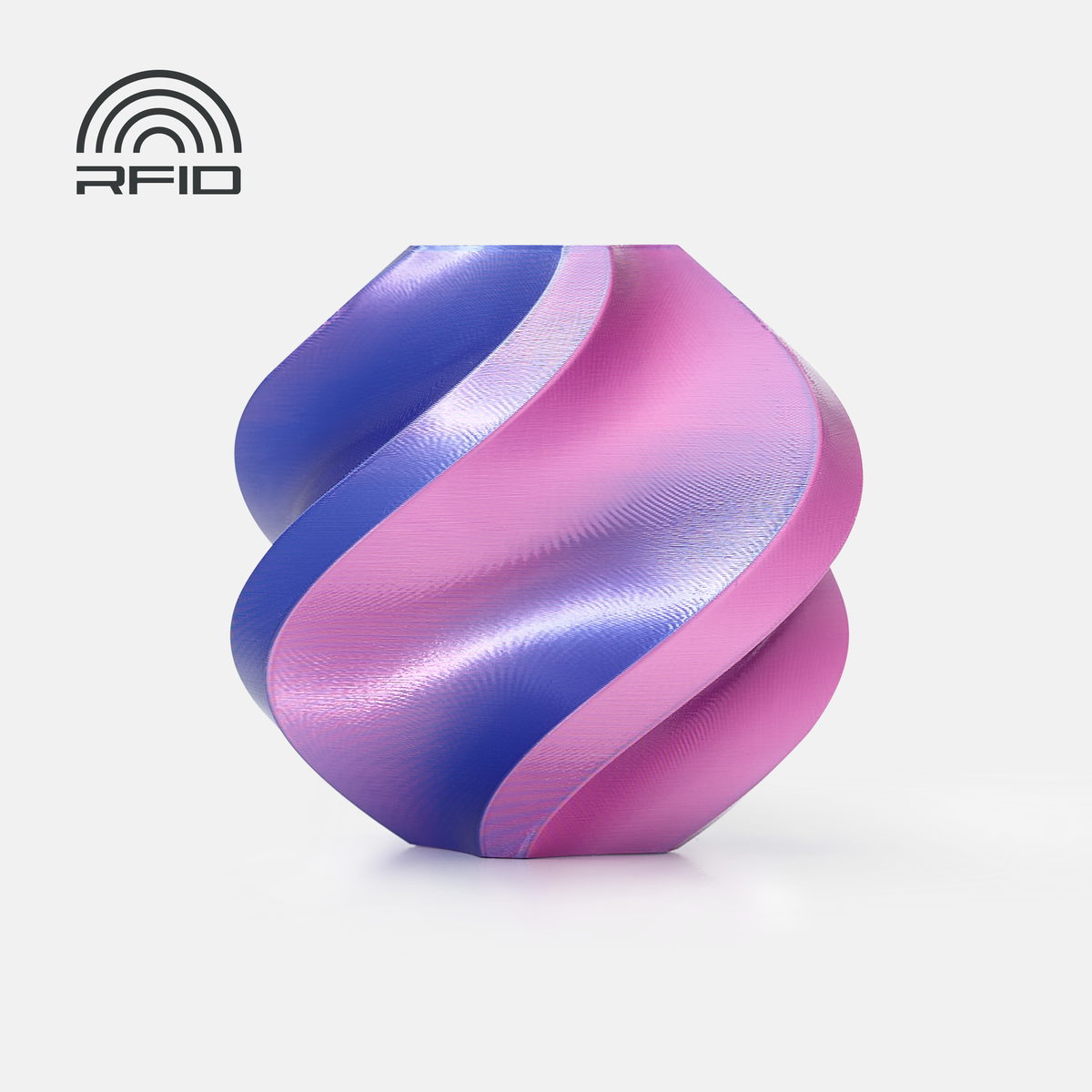 Bambu Lab PLA Silk Dual Color – Neon City (Blue-Magenta)
