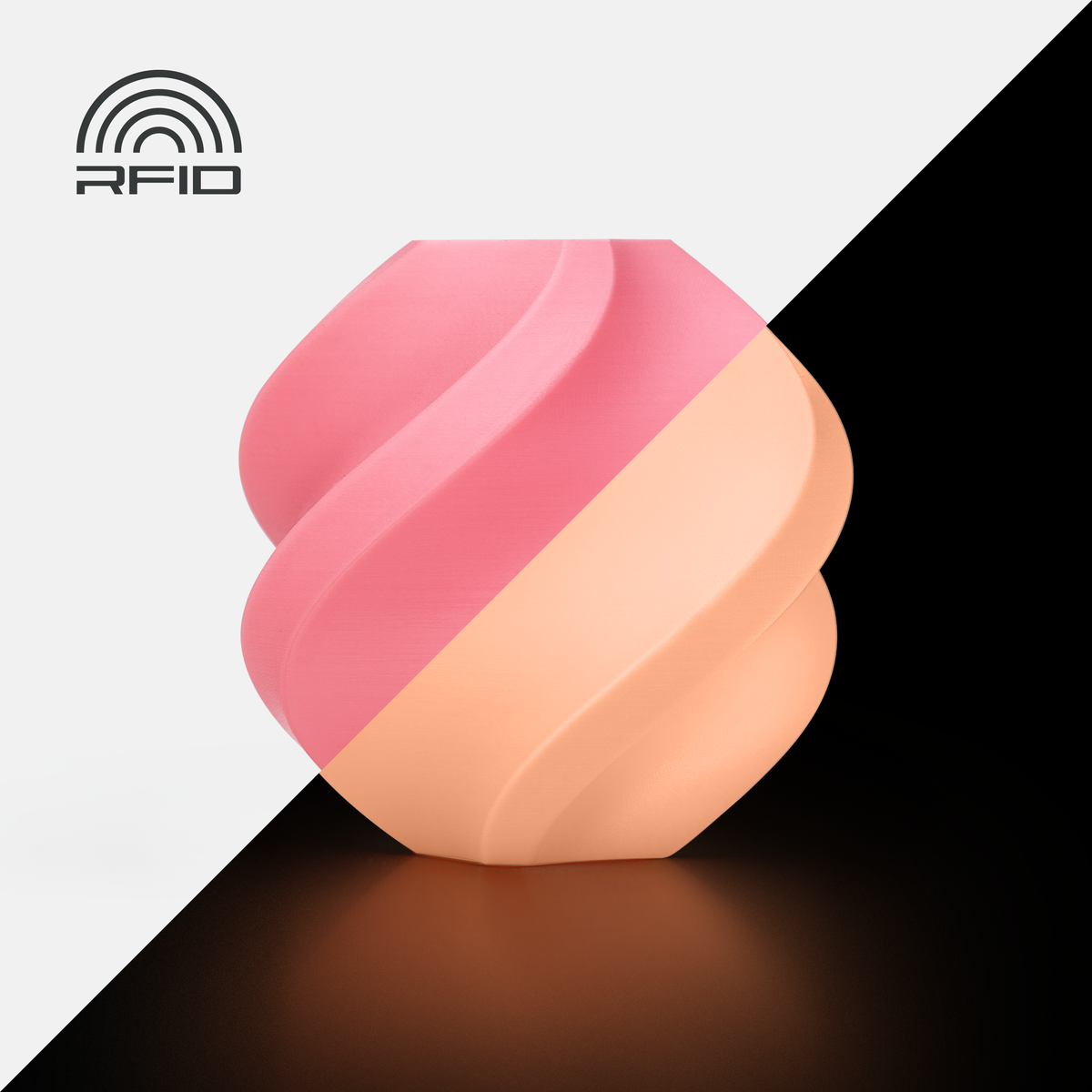 Bambu Lab PLA Glow – Glow Pink (15200)