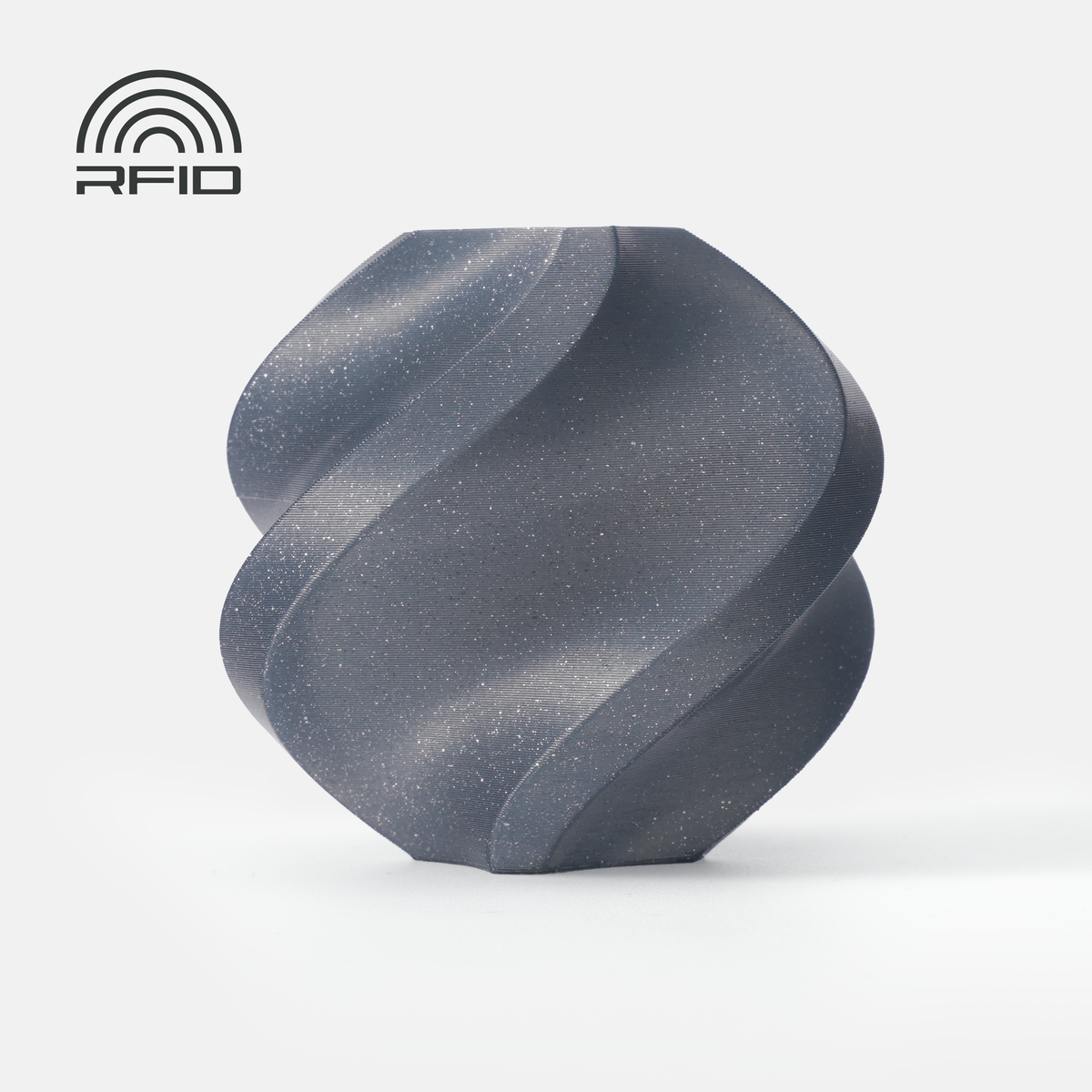 Bambu Lab PLA Sparkle – Slate Gray Sparkle (13102)