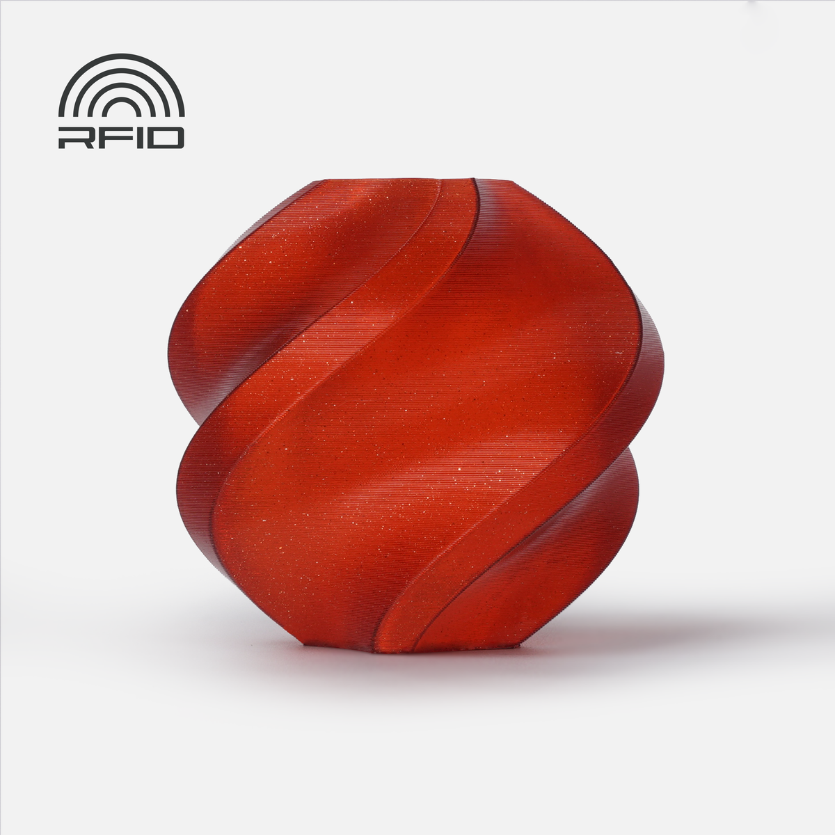 Bambu Lab PLA Sparkle – Crimson Red Sparkle (13200)