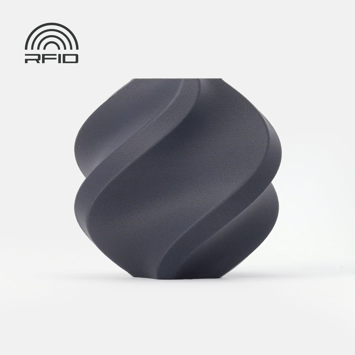 Bambu Lab PLA-CF – Lava Gray (14101)